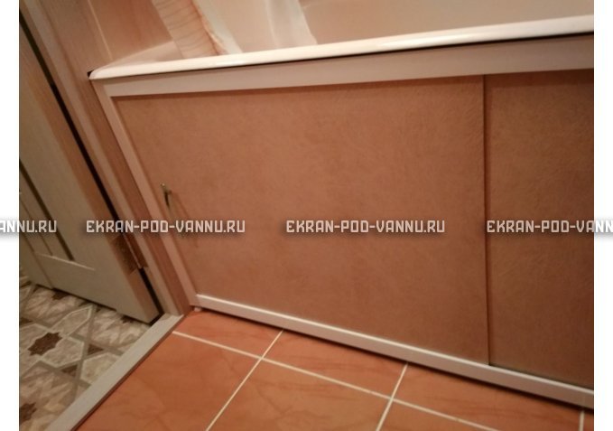 Раздвижной экран EUROPLEX Комфорт бежевый – купить по цене 6750 руб. в интернет-магазине в городе Йошкар-Ола картинка 2