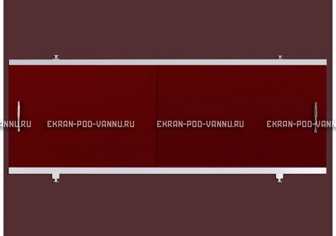 Экран EUROPLEX Универсал бордо под трубы – купить по цене 6250 руб. в интернет-магазине в городе Йошкар-Ола картинка 1
