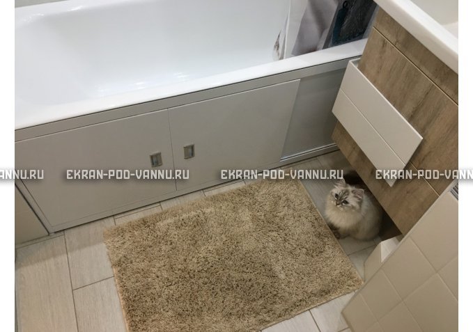Экран из МДФ EMMY Монро 120 в алюминиевой раме – купить по цене 6750 руб. в интернет-магазине в городе Йошкар-Ола картинка 2