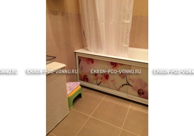 Раздвижной ФОТО экран - Orchid – купить по цене 8500 руб. в интернет-магазине в городе Йошкар-Ола картинка 4