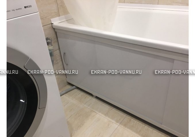Экран под трубы EUROPLEX Универсал белый высокий – купить по цене 6550 руб. в интернет-магазине в городе Йошкар-Ола картинка 5