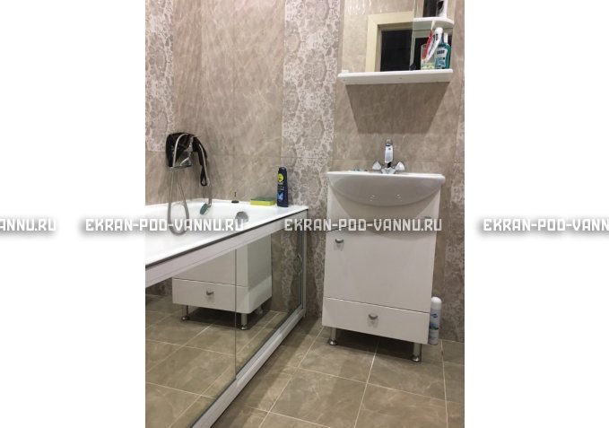 Раздвижной экран EUROPLEX Роликс Зеркальный – купить по цене 9700 руб. в интернет-магазине в городе Йошкар-Ола картинка 5