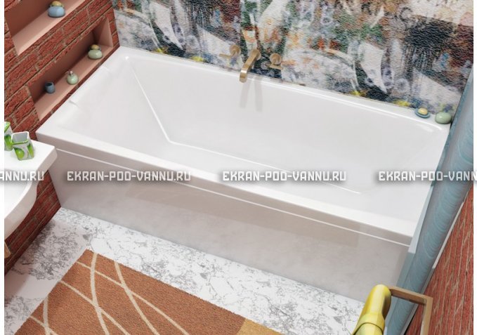 Акриловая ванна Relisan Kristina 170x75 – купить по цене 16160 руб. в интернет-магазине в городе Йошкар-Ола картинка 4