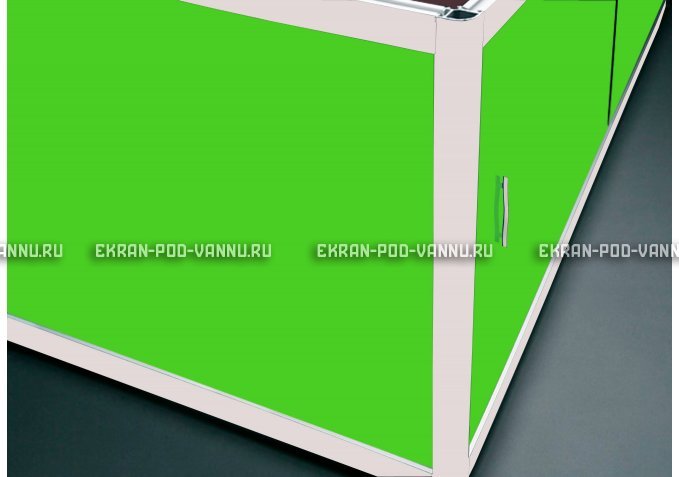 Торцевой экран EUROPLEX Комфорт салатовый – купить по цене 8760 руб. в интернет-магазине в городе Йошкар-Ола картинка 1