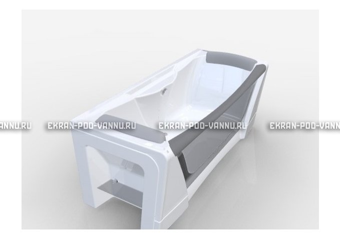 Прозрачная ванна 1MarKa Dolce Vita 180x80 – купить по цене 43200 руб. в интернет-магазине в городе Йошкар-Ола картинка 3