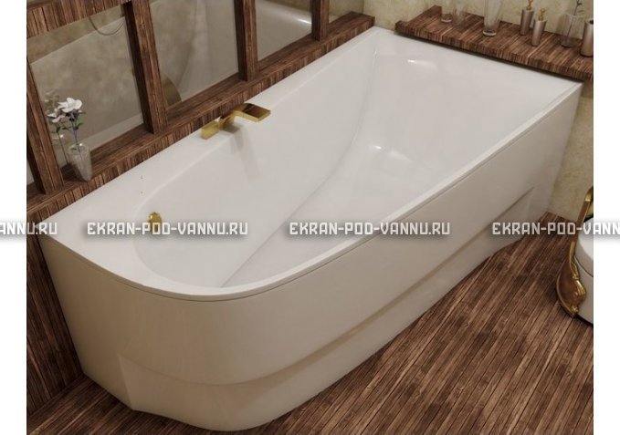Акриловая ванна Vayer Boomerang 160x90 – купить по цене 52780 руб. в интернет-магазине в городе Йошкар-Ола картинка 1