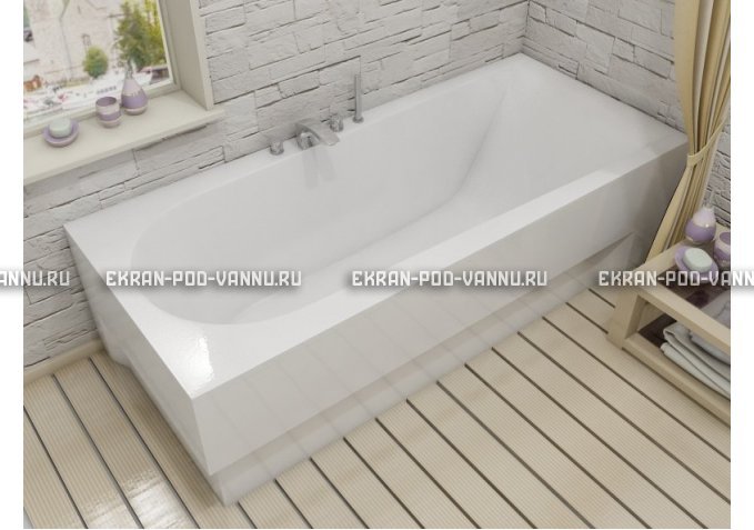 Акриловая ванна Vayer Boomerang 170x75 – купить по цене 37900 руб. в интернет-магазине в городе Йошкар-Ола картинка 1
