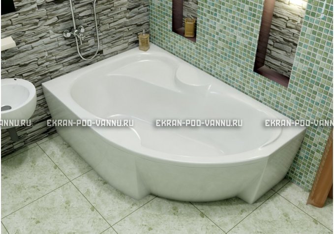Акриловая ванна Vayer Azalia 160x105 – купить по цене 28220 руб. в интернет-магазине в городе Йошкар-Ола картинка 1