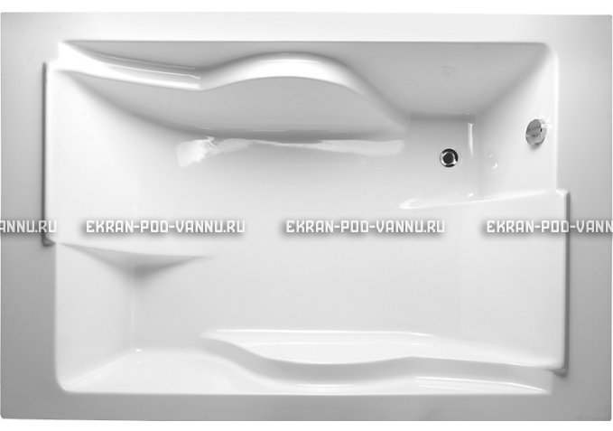 Акриловая ванна Vayer Coral 180x120 – купить по цене 33850 руб. в интернет-магазине в городе Йошкар-Ола картинка 2
