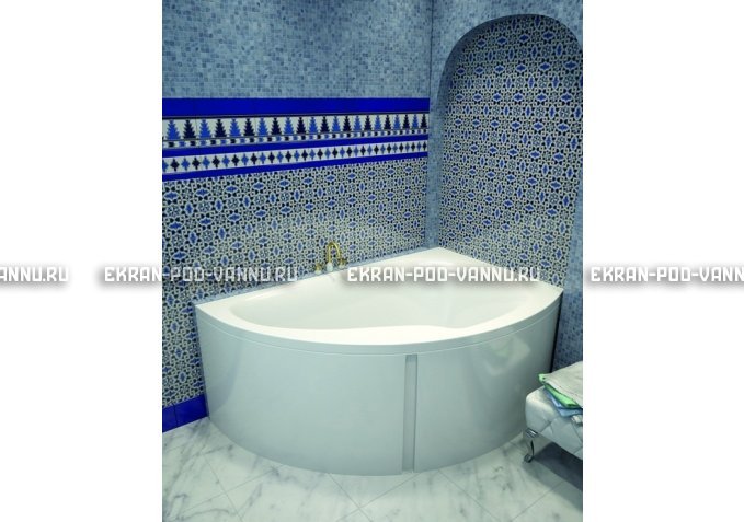 Акриловая ванна Vayer Ismena 160x105 – купить по цене 28350 руб. в интернет-магазине в городе Йошкар-Ола картинка 1