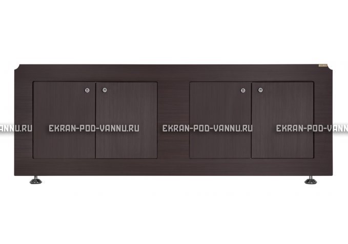 Экран VOD-OK Олимп 170 распашной - Венге – купить по цене 5690 руб. в интернет-магазине в городе Йошкар-Ола картинка 1