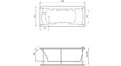 Акриловая ванна Relisan Loara 180x80 – купить по цене 23580 руб. в интернет-магазине в городе Йошкар-Ола картинка 17