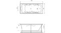 Акриловая ванна Relisan Marina 170x75 – купить по цене 15725 руб. в интернет-магазине в городе Йошкар-Ола картинка 17