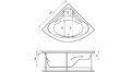 Акриловая ванна Relisan Rona 130x130 – купить по цене 19874 руб. в интернет-магазине в городе Йошкар-Ола картинка 17