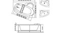 Акриловая ванна Relisan Ariadna 170x110 – купить по цене 27800 руб. в интернет-магазине в городе Йошкар-Ола картинка 13