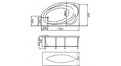 Акриловая ванна 1MarKa Julianna 170x100 – купить по цене 21320 руб. в интернет-магазине в городе Йошкар-Ола картинка 13