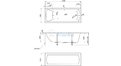 Акриловая ванна 1MarKa Modern 120x70 – купить по цене 7600 руб. в интернет-магазине в городе Йошкар-Ола картинка 17