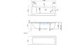 Акриловая ванна 1MarKa Modern 130x70 – купить по цене 8620 руб. в интернет-магазине в городе Йошкар-Ола картинка 21