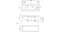 Акриловая ванна 1MarKa Modern 150x70 – купить по цене 9210 руб. в интернет-магазине в городе Йошкар-Ола картинка 17