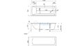 Акриловая ванна 1MarKa Modern 160x70 – купить по цене 9410 руб. в интернет-магазине в городе Йошкар-Ола картинка 21