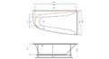 Акриловая ванна Vayer Boomerang 180x100 – купить по цене 53030 руб. в интернет-магазине в городе Йошкар-Ола картинка 18
