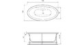 Акриловая ванна Vayer Beta 194x100 – купить по цене 56340 руб. в интернет-магазине в городе Йошкар-Ола картинка 17