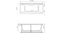 Акриловая ванна Vayer Casoli 180x80 – купить по цене 23580 руб. в интернет-магазине в городе Йошкар-Ола картинка 21